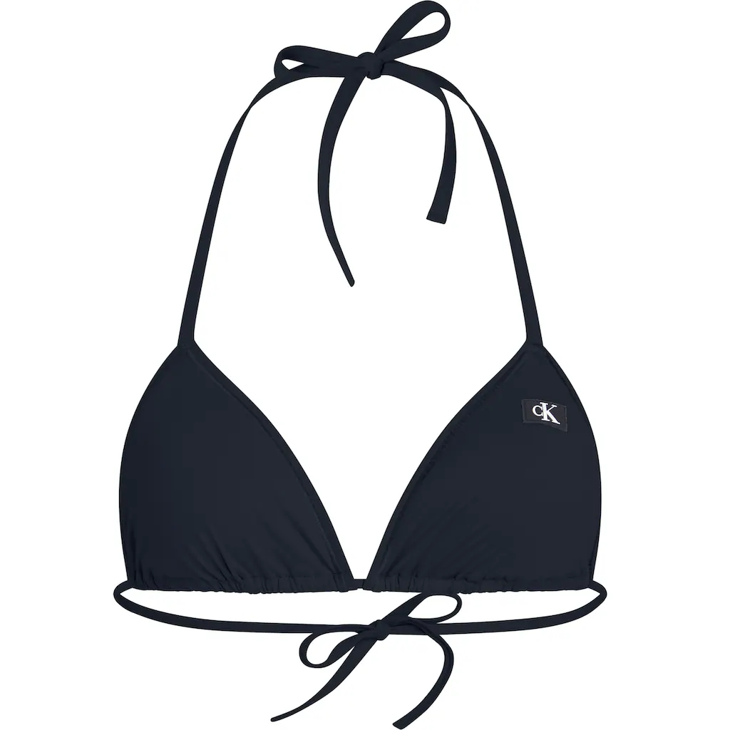 Calvin Klein Swimwear Triangel-Bikini-Top »TRIANGLE-RP« Mit Logo-Patch ▷ Für