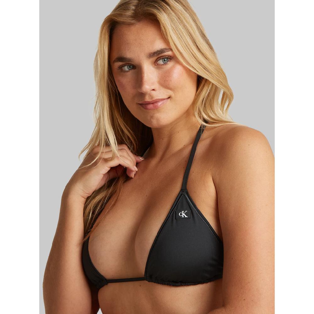 Calvin Klein Swimwear Triangel-Bikini-Top »TRIANGLE-RP« Mit Logo-Patch ▷ Für