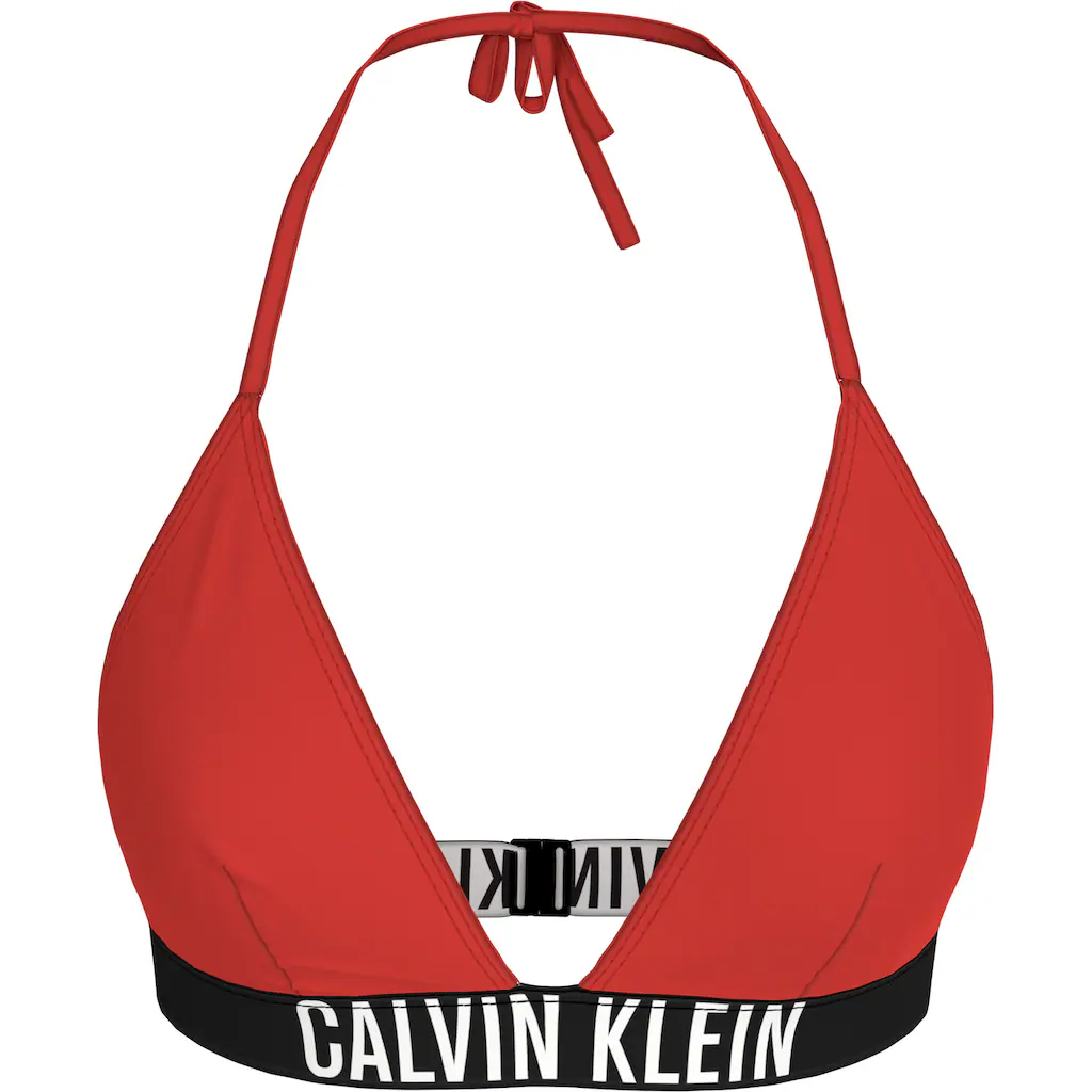 Calvin Klein Swimwear Triangel-Bikini-Top »TRIANGLE-RP« Mit Elastischem Logo-Unterbrustband Online Bestellen