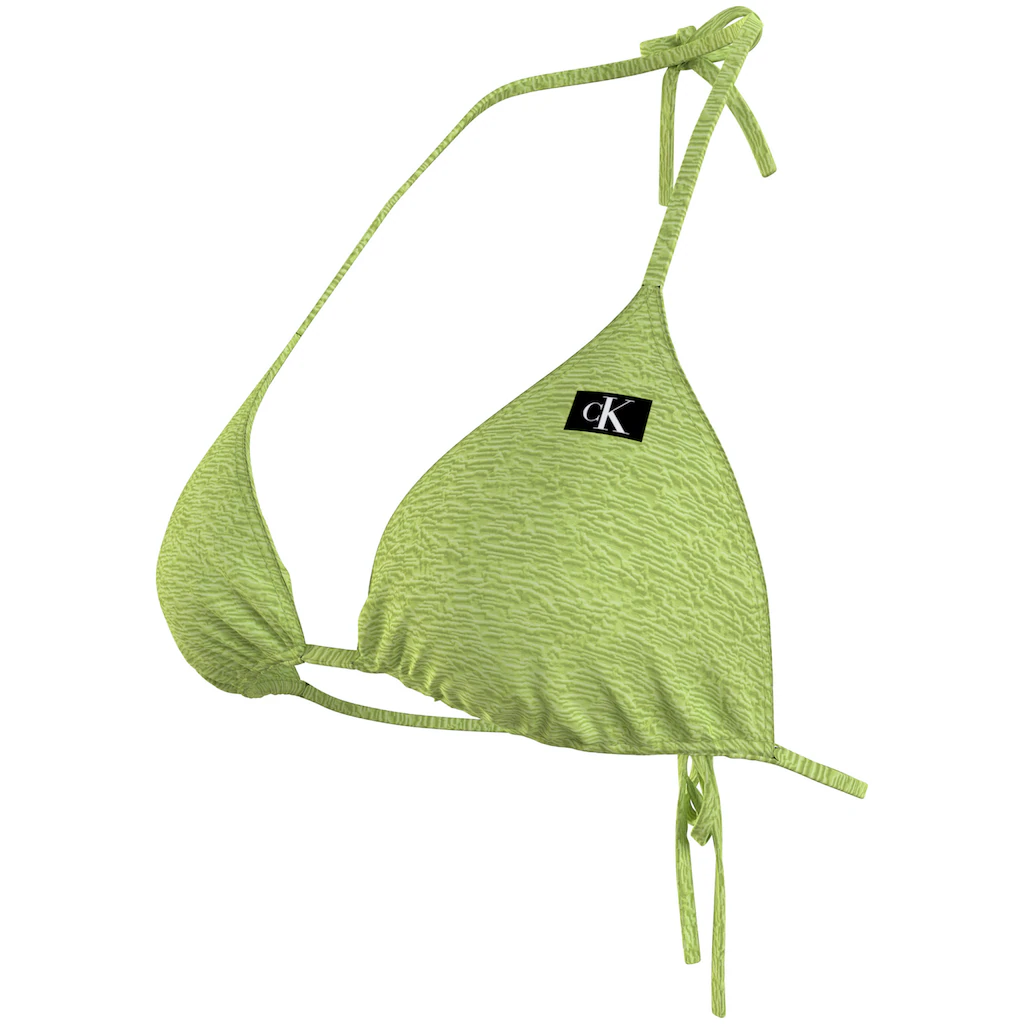 Calvin Klein Swimwear Triangel-Bikini-Top »TRIANGLE-RP« Mit Struktur Kaufen