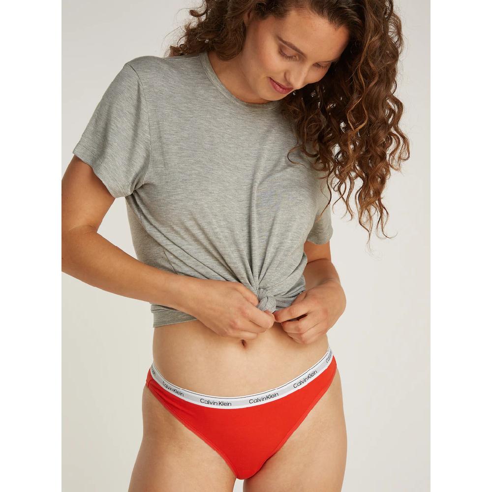 Calvin Klein Underwear Bikinislip »3 PACK BIKINI (LOW-RISE)« (Packung 3 St. 3er-Pack) Mit Logobund Bestellen