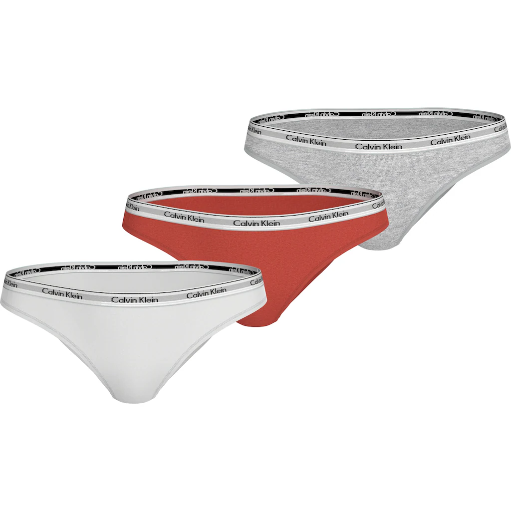 Calvin Klein Underwear Bikinislip »3 PACK BIKINI (LOW-RISE)« (Packung 3 St. 3er-Pack) mit Logobund bestellen