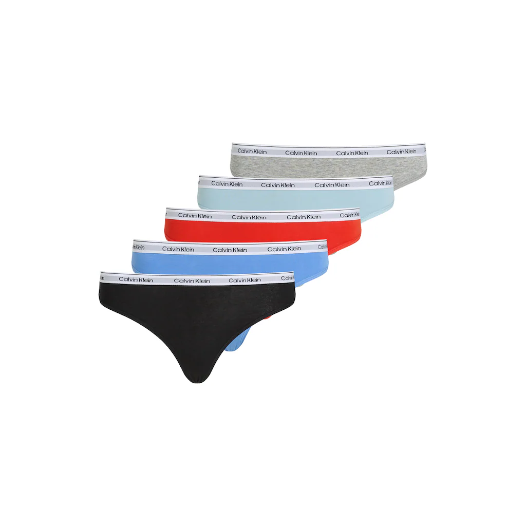Calvin Klein Underwear Bikinislip »5 PACK BIKINI (LOW-RISE)« (Packung 5 St. 5er-Pack) mit Logobund bestellen