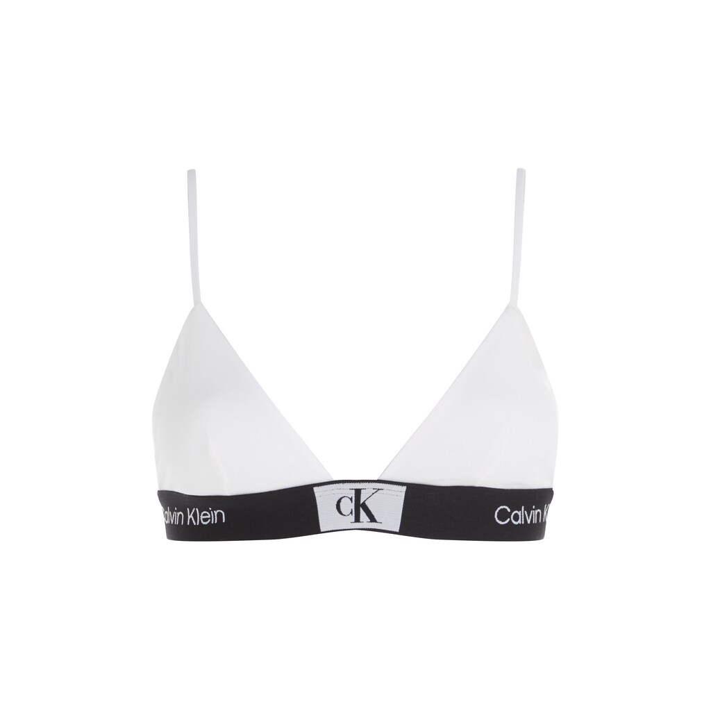 Calvin Klein Underwear Bralette-BH »UNLINED TRIANGLE« Mit Klassischem CK-Logobund Online Bestellen