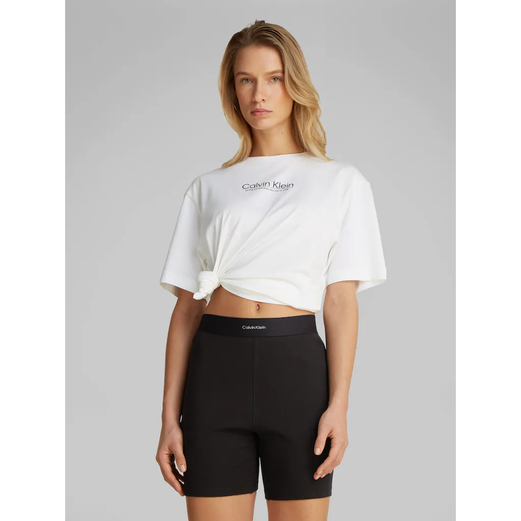 Calvin Klein Underwear Homewearhose »BIKE SHORT« Mit Logobund