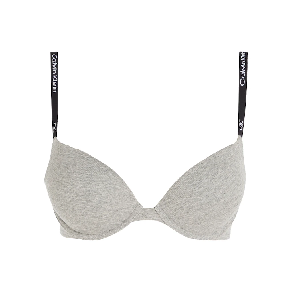 Calvin Klein Underwear Push-up-BH »PUSH UP PLUNGE« Mit Logoschriftzügen Am Träger Kaufen