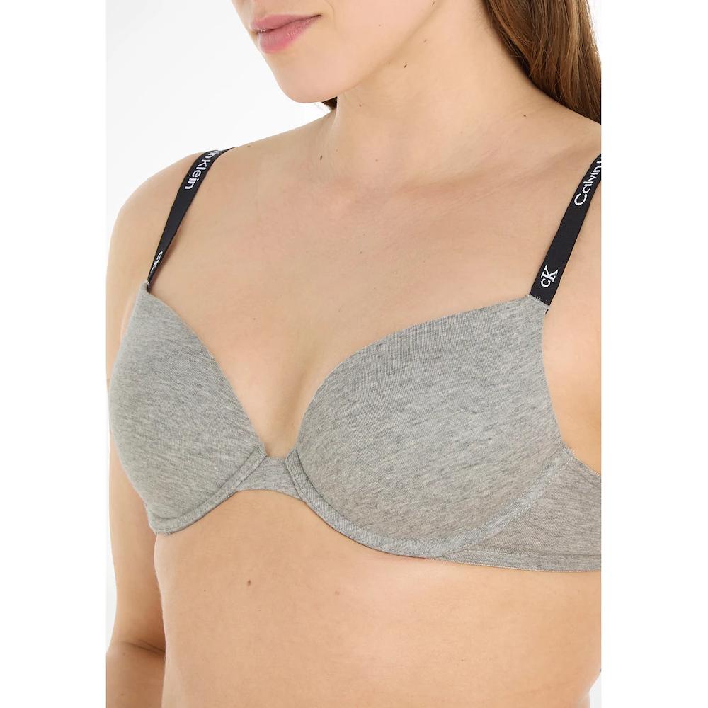 Calvin Klein Underwear Push-up-BH »PUSH UP PLUNGE« Mit Logoschriftzügen Am Träger Kaufen
