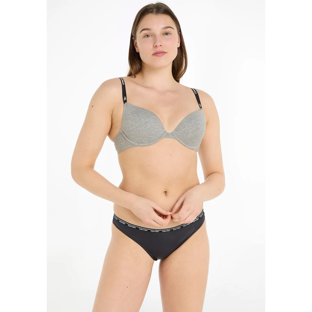 Calvin Klein Underwear Push-up-BH »PUSH UP PLUNGE« mit Logoschriftzügen am Träger kaufen