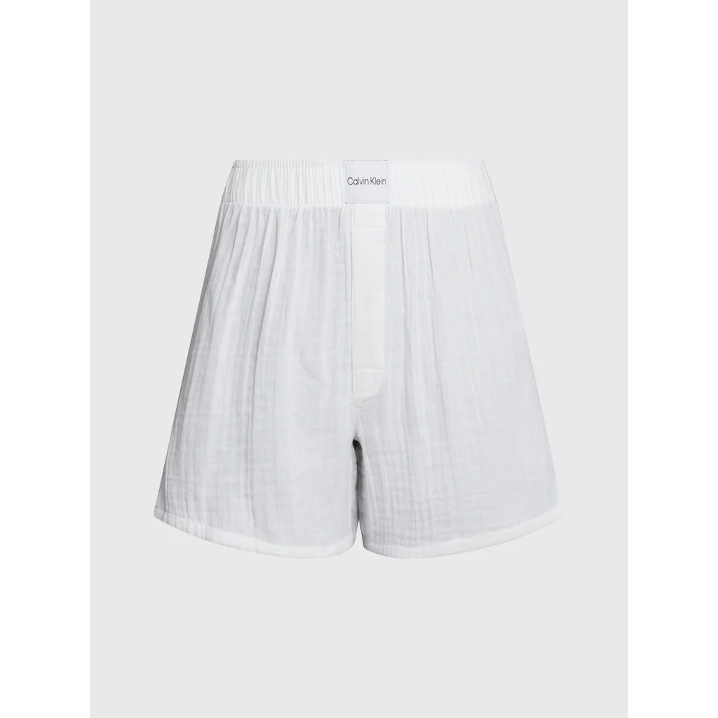 Calvin Klein Underwear Schlafshorts »BOXER SLIM« mit Markenlabel auf dem Bund