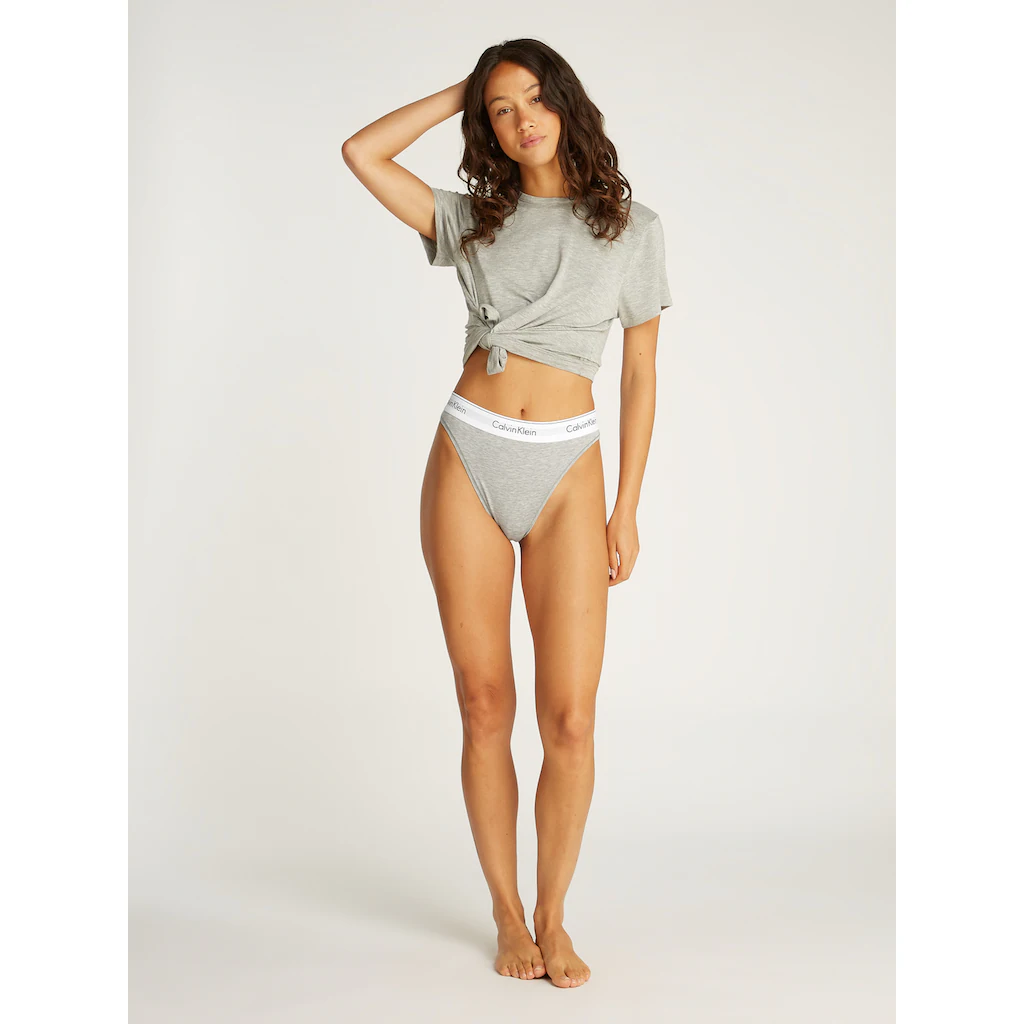 Calvin Klein Underwear Slip »HIGH LEG TANGA« Mit Hohem Beinausschnitt Online Bestellen