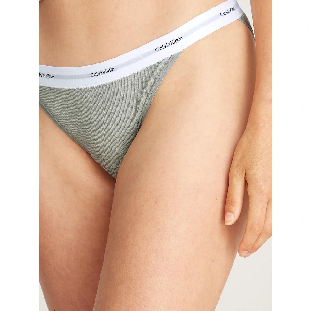 Calvin Klein Underwear Slip »STRING BIKINI 3PK« (Packung 3 St. 3er-Pack) Mit Rippenstruktur ▷ Für
