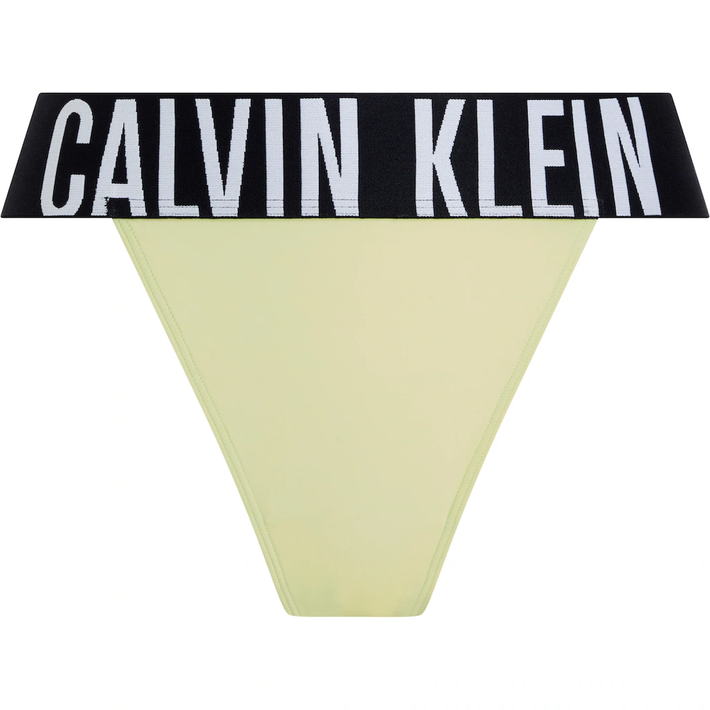 Calvin Klein Underwear String »HIGH LEG THONG« Mit Großem Logo Online Bestellen