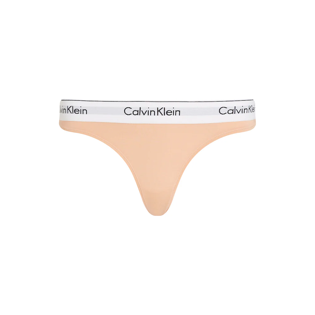 Calvin Klein Underwear String »THONG« Mit Logo-Stretchbund Online Kaufen