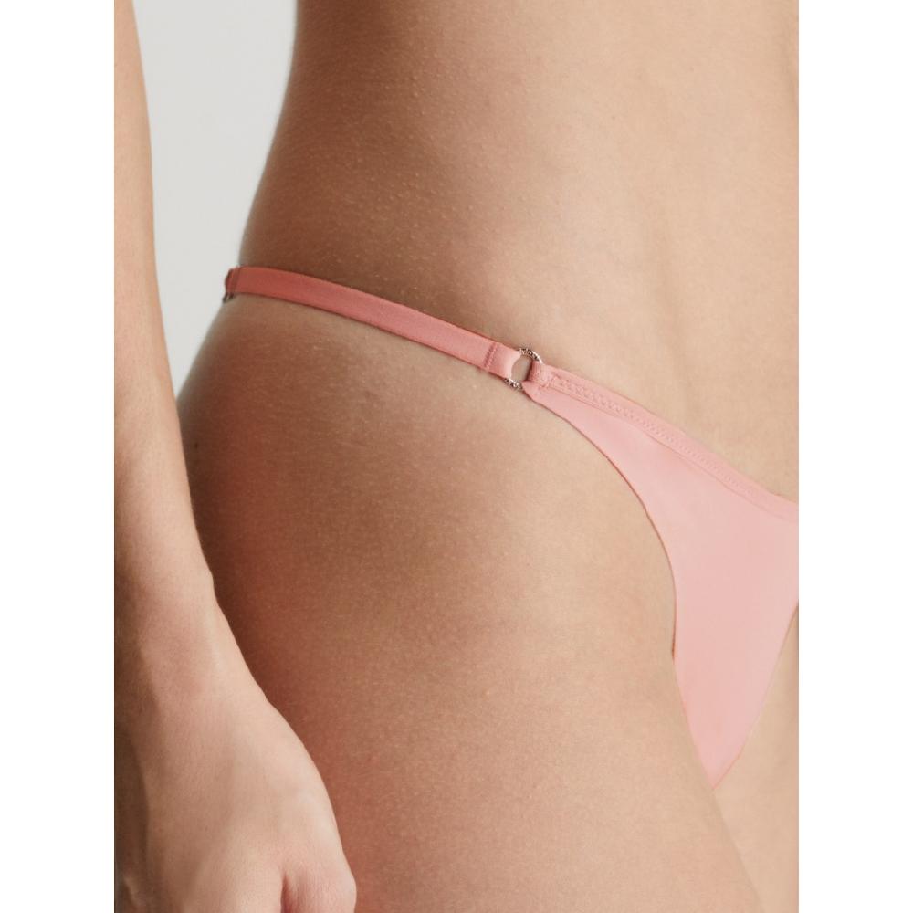 Calvin Klein Underwear String »THONG« Seitlich Mit Goldfarbenem Zierring Bestellen