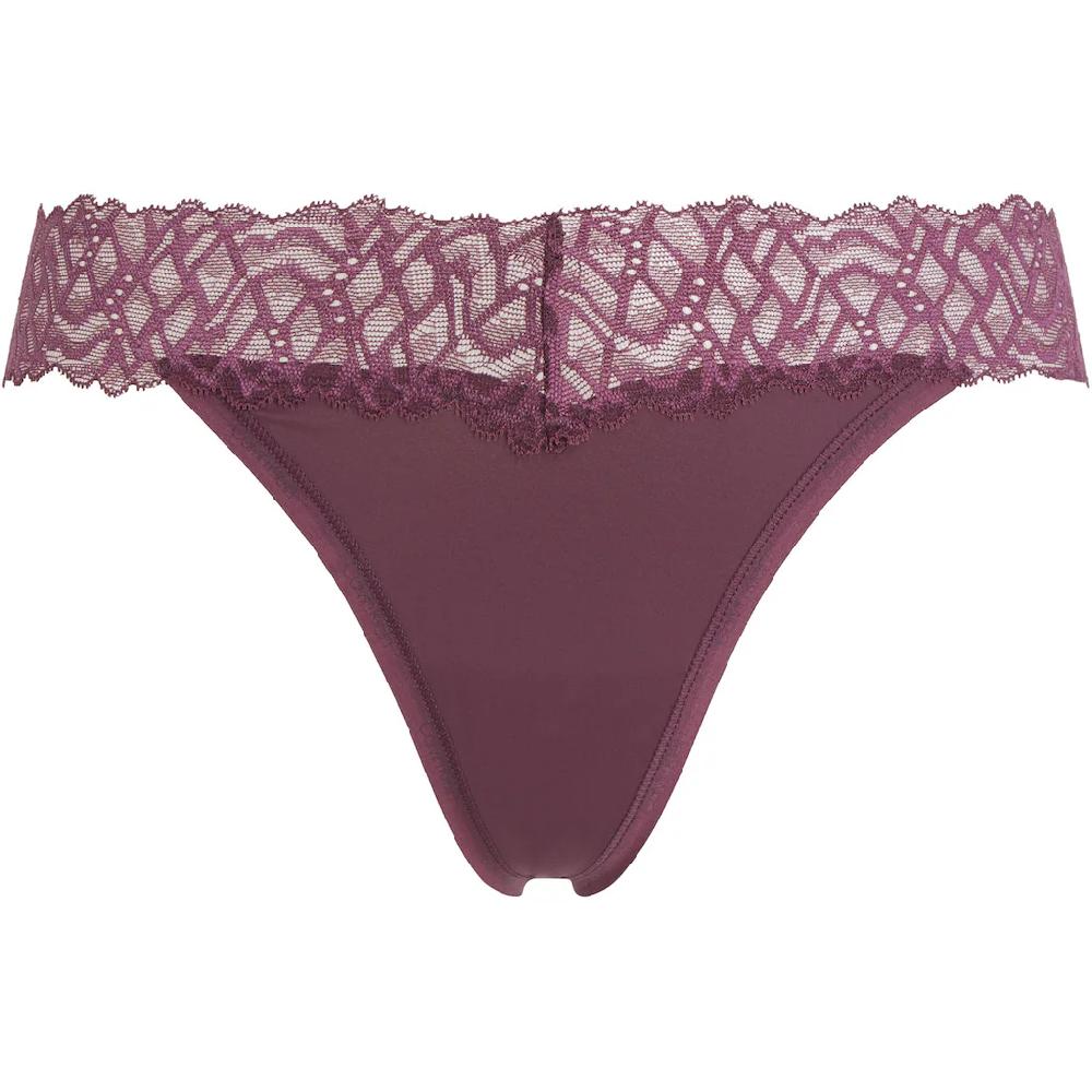 Calvin Klein Underwear Stringtanga »THONG« Mit Spitze Am Bund Online Kaufen