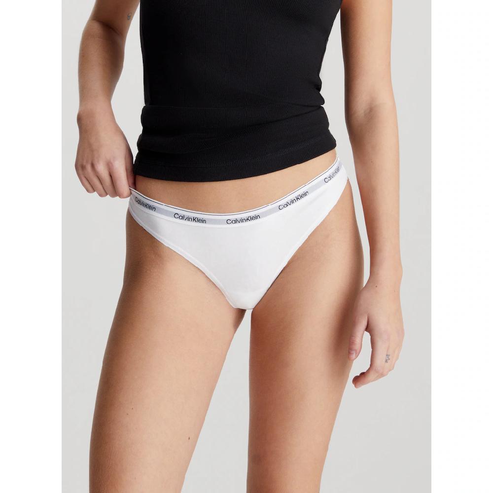 Calvin Klein Underwear Tanga »3 PACK THONG (LOW-RISE)« (Packung 3 St. 3er-Pack) Mit Logobund Online Bestellen