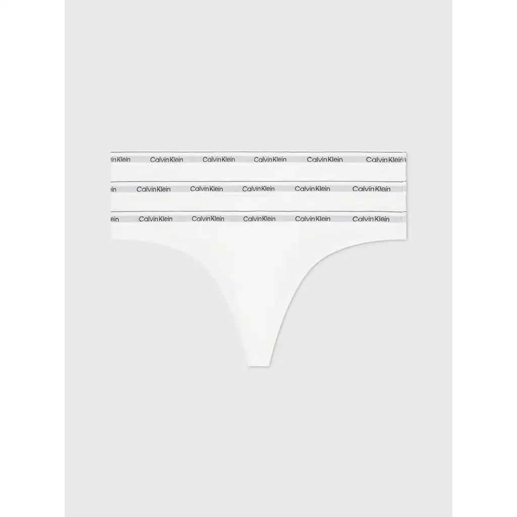 Calvin Klein Underwear Tanga »3 PACK THONG (LOW-RISE)« (Packung 3 St. 3er-Pack) mit Logobund online bestellen