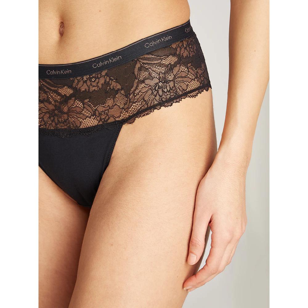 Calvin Klein Underwear Tanga »THONG« mit breitem Spitzenbund bestellen