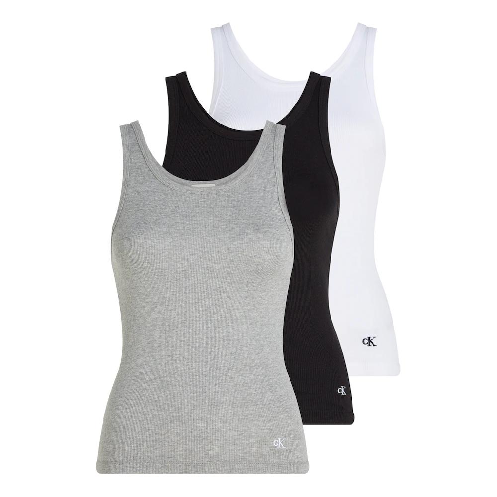 Calvin Klein Underwear Tanktop »SCOOP NECK COTTON TANK 3PK« (Packung 3 tlg. 3er-Pack) mit Logostickerei online kaufen