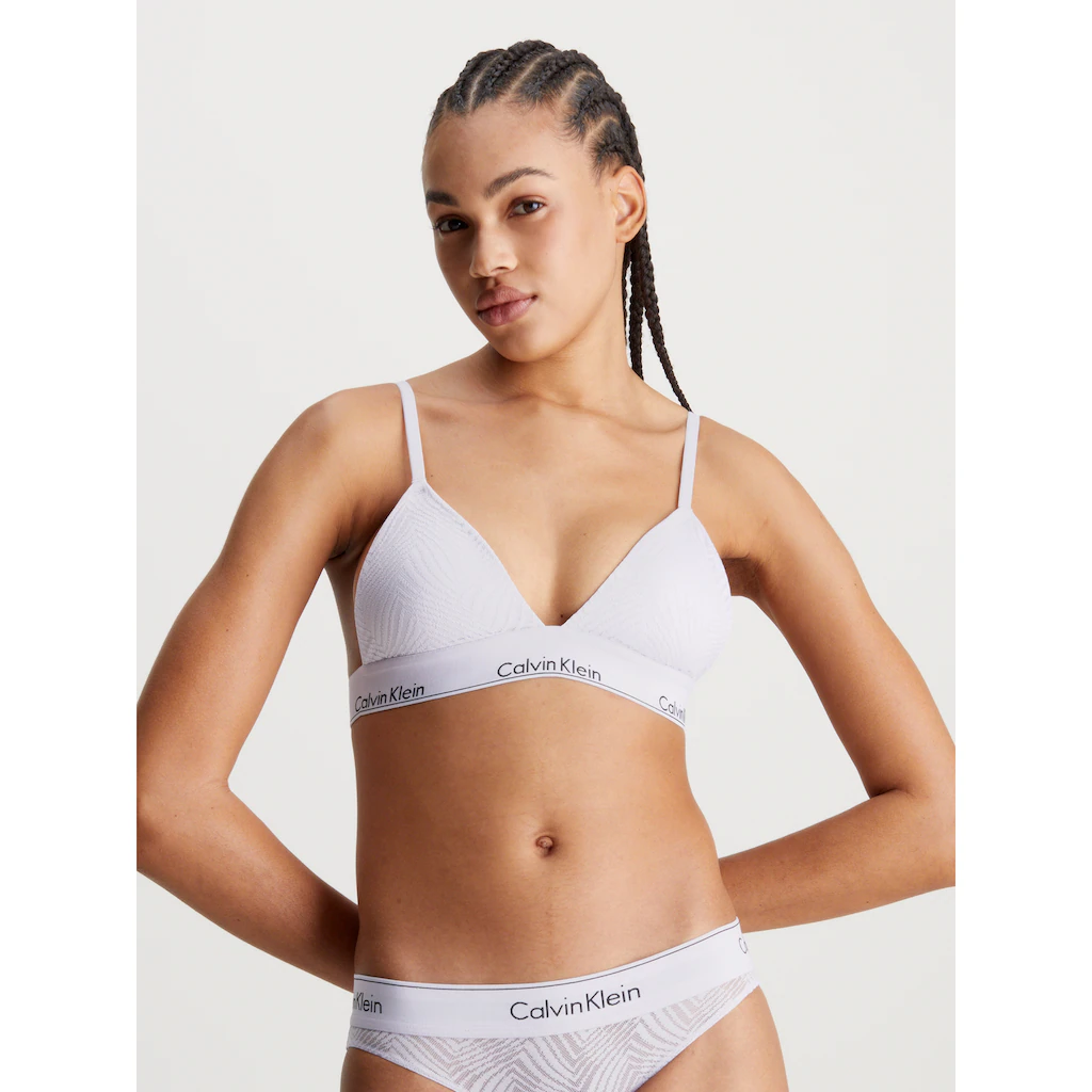 Calvin Klein Underwear Triangel-BH »LIGHTLY LINED TRIANGLE« mit Tierstruktur online bestellen