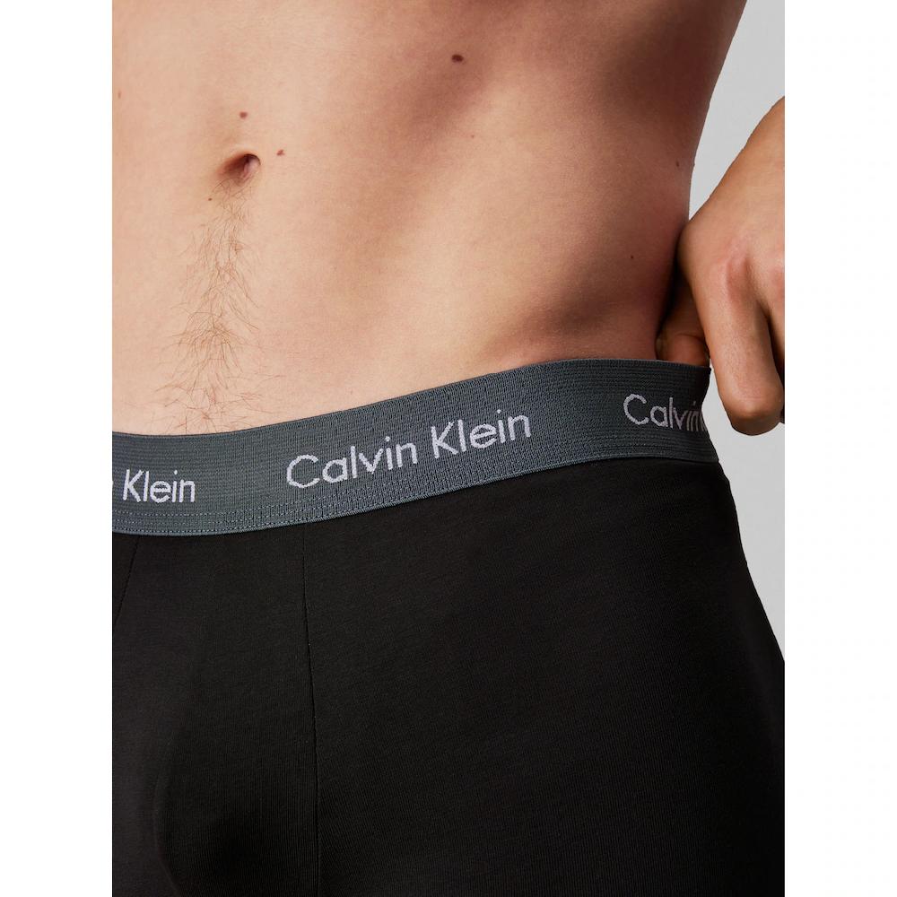 Calvin Klein Underwear Trunk »LOW RISE TRUNK 5PK« (Packung 5er-Pack) Mit Logo-Elastikbund (5 Stück) Online Kaufen