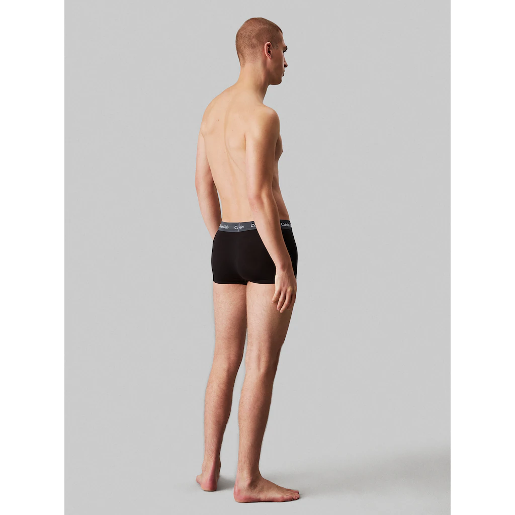 Calvin Klein Underwear Trunk »LOW RISE TRUNK 5PK« (Packung 5er-Pack) Mit Logo-Elastikbund (5 Stück) Online Kaufen