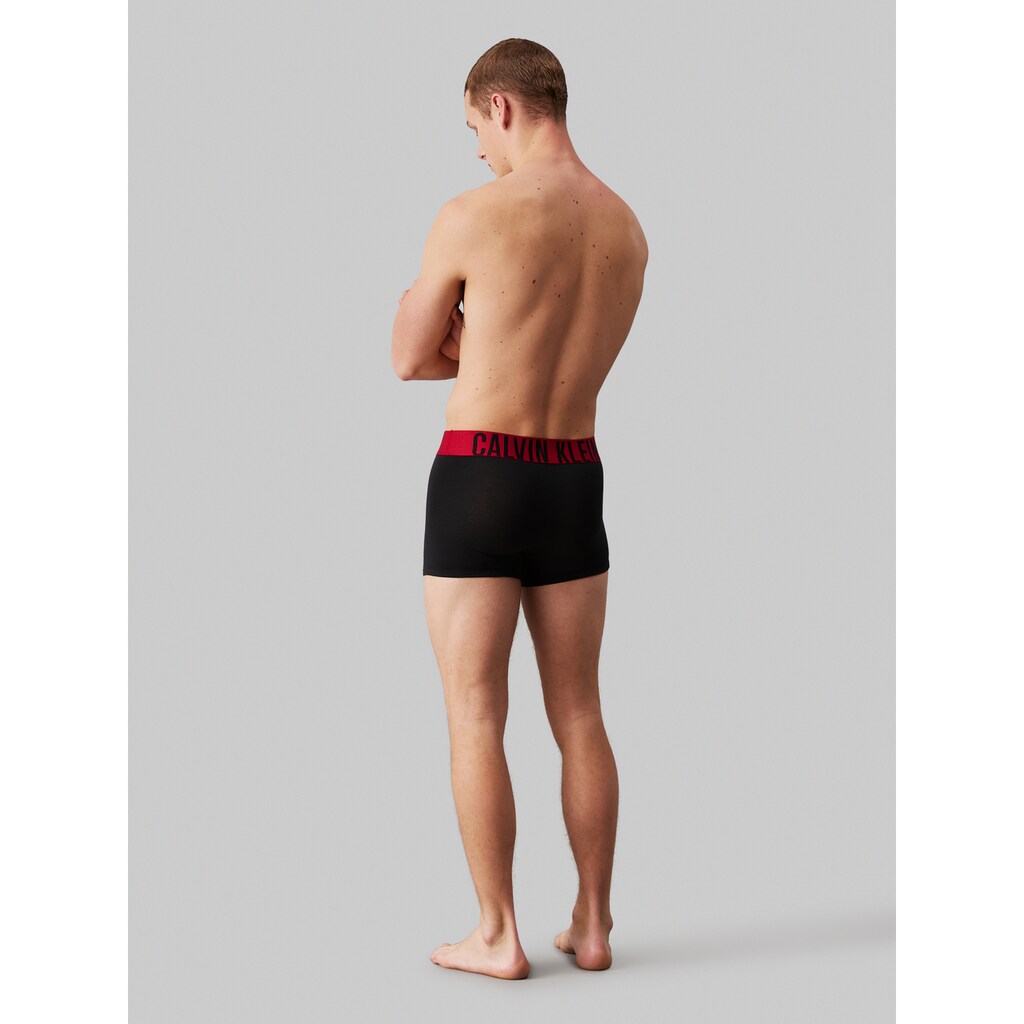 Calvin Klein Underwear Trunk »TRUNK 3PK« (Packung 3 St. 3er) Mit Logo-Elastikbund Online Bestellen