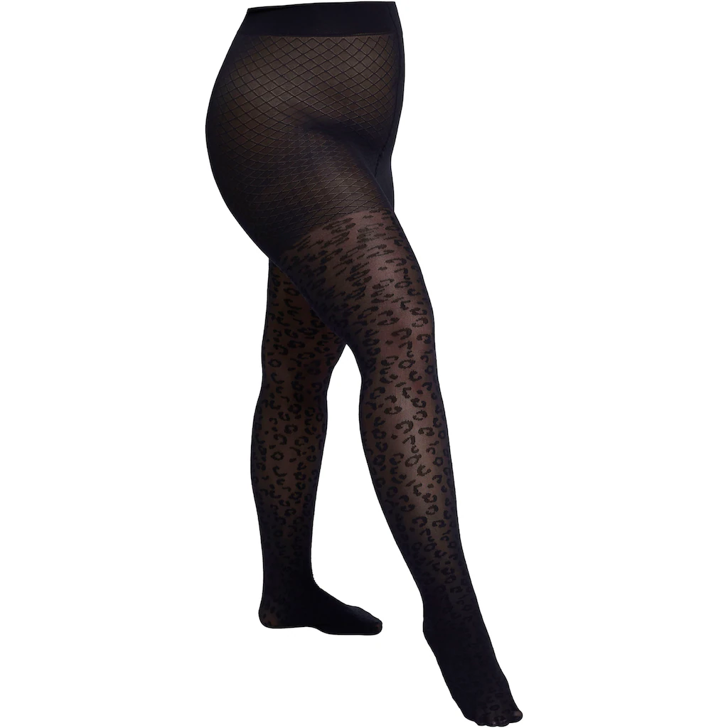 Camano Feinstrumpfhose »fine curvy« (1 St.) mit dekorativem Musterabschluss kaufen