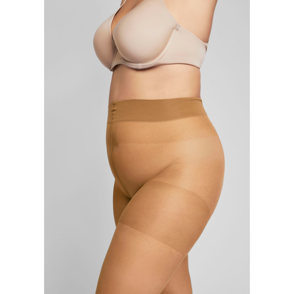 Camano Feinstrumpfhose »fine Curvy« (1 St.) Mit Nahtlosem Bundabschluss Online Kaufen