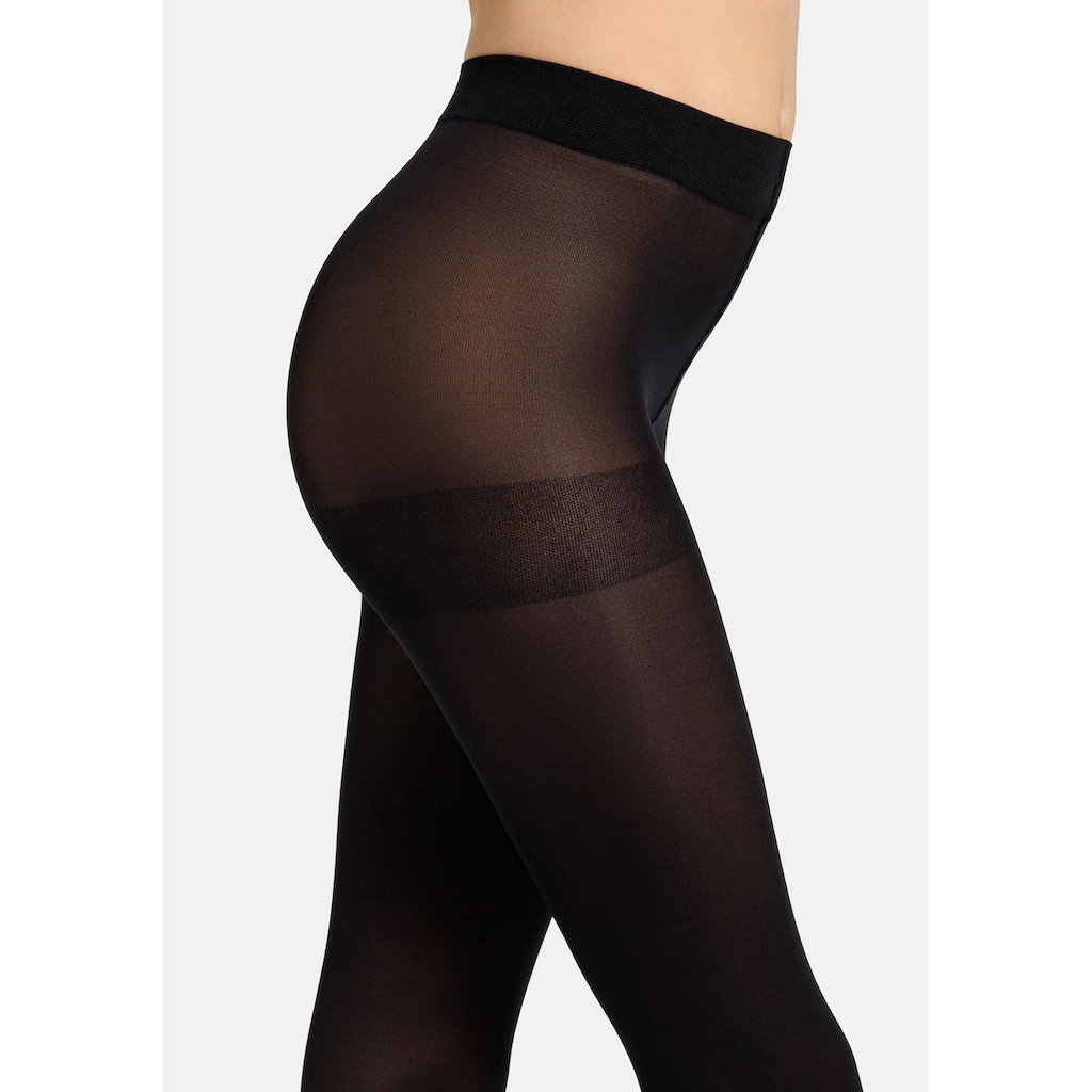 Camano Feinstrumpfhose »Strumpfhose 60 DEN Halb Blickdicht Ringelfrei Warm Premium« Online Kaufen