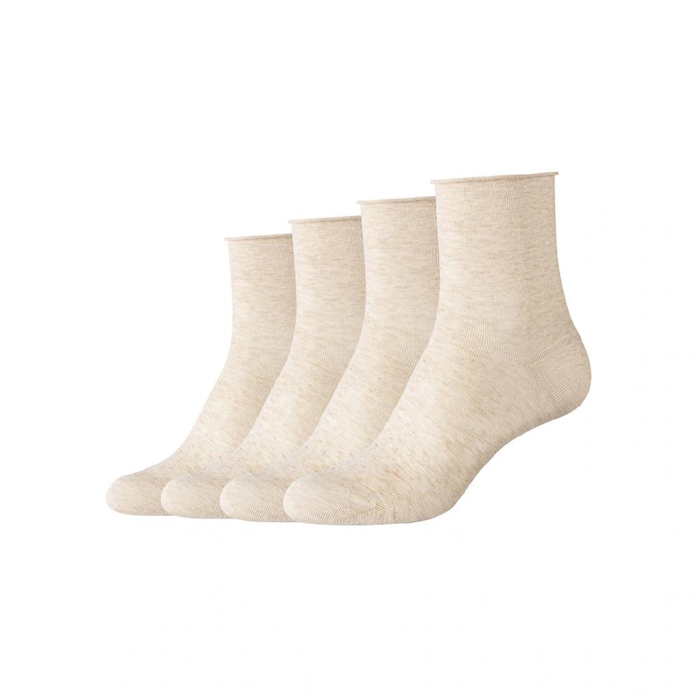 Camano Socken »cotton Fine« (4er Pack) Mit Rollrand Bestellen