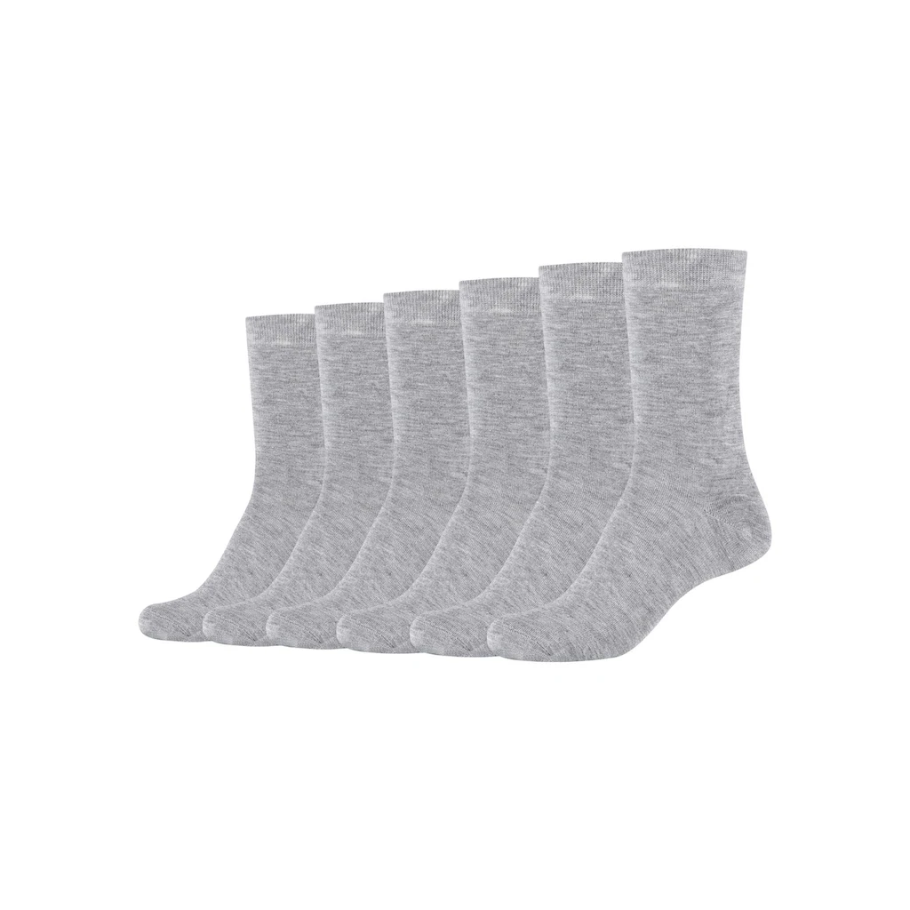 Camano Socken »silky touch« (6er Pack) Mit hangekettelter Zehennaht ▷ für