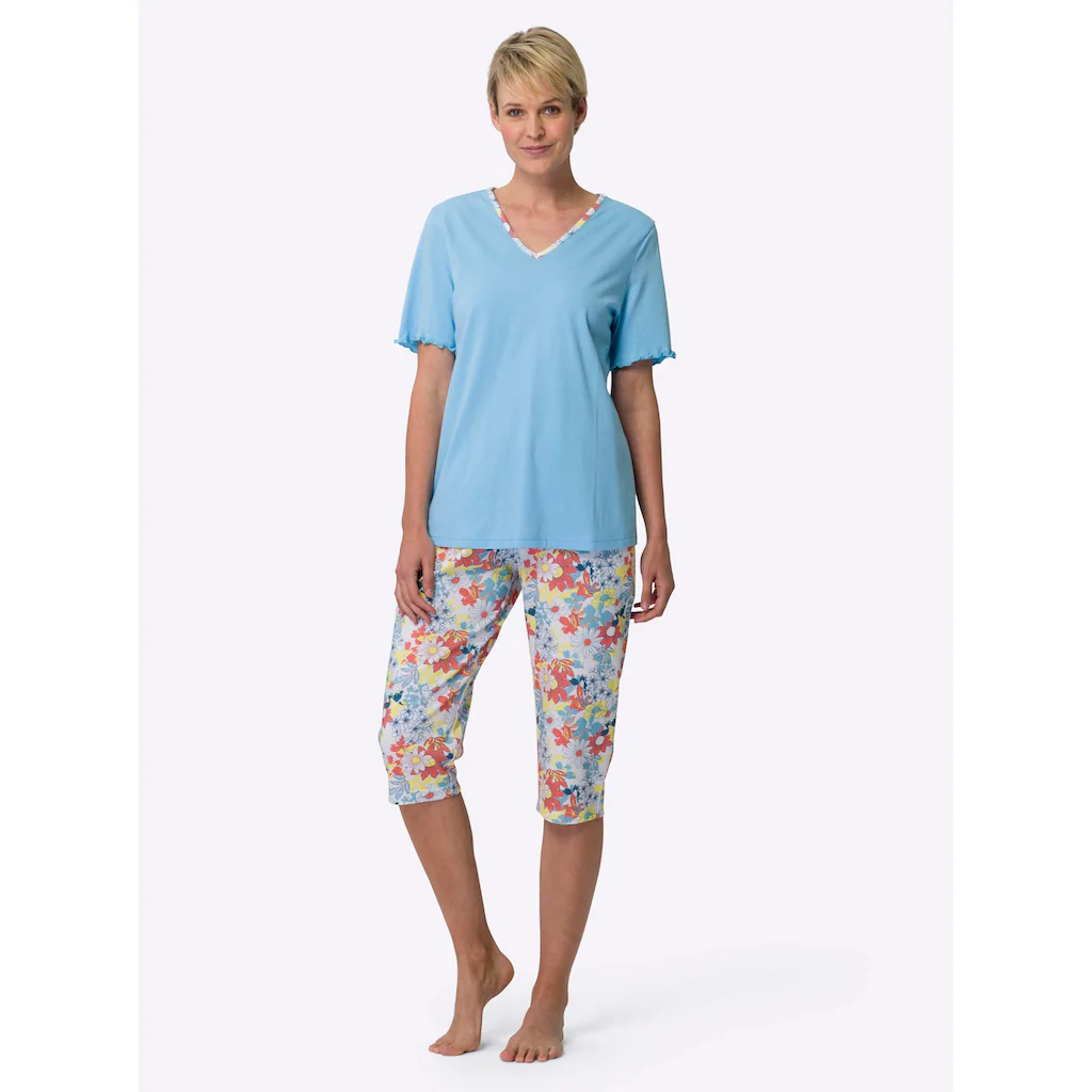 Capri-Pyjama ▷ Für