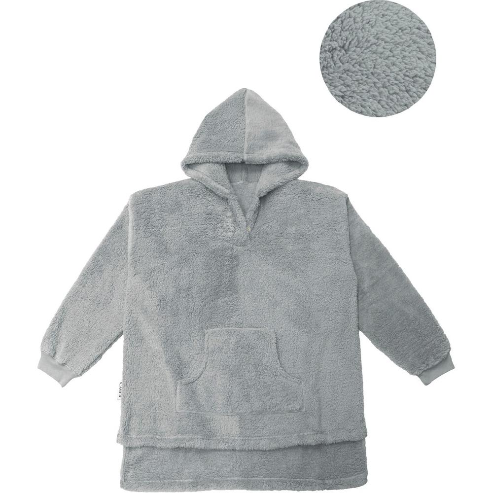 Castell - Markenbettwäsche Badeponcho »Polar Bear« (1 St.) Sherpa Teddy Fleece Hoodie Kuschelhoodie Kuscheldecke Weich+wärmend