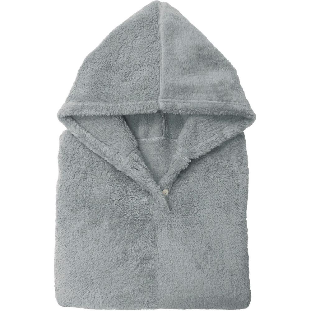 Castell - Markenbettwäsche Badeponcho »Polar Bear« (1 St.) Sherpa Teddy Fleece Hoodie Kuschelhoodie Kuscheldecke Weich+wärmend