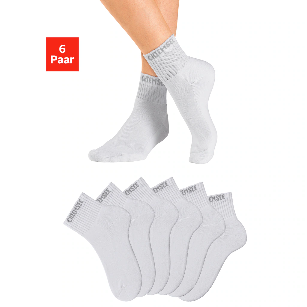 Chiemsee Kurzsocken (Packung 6 Paar) mit eingestricktem Markennamen bestellen