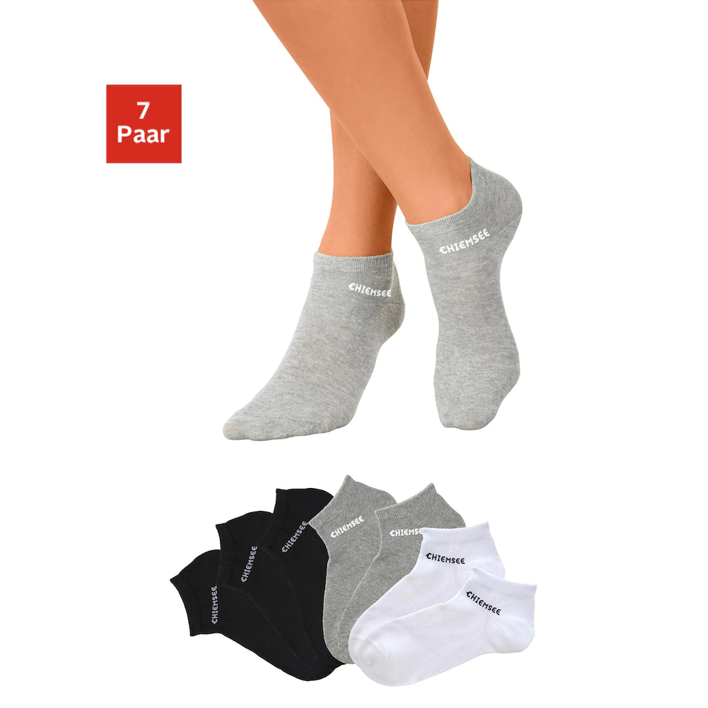 Chiemsee Sneakersocken (Packung 7 Paar) Mit Eingestricktem Schriftzug Kaufen