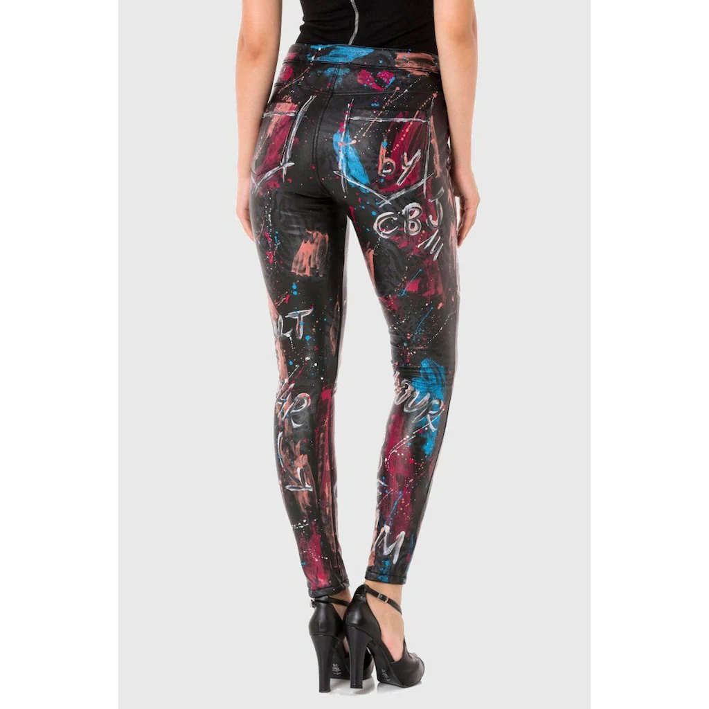 Cipo & Baxx Leggings »Hose«