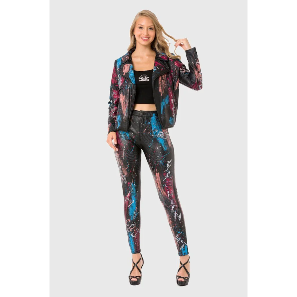 Cipo & Baxx Leggings »Hose«