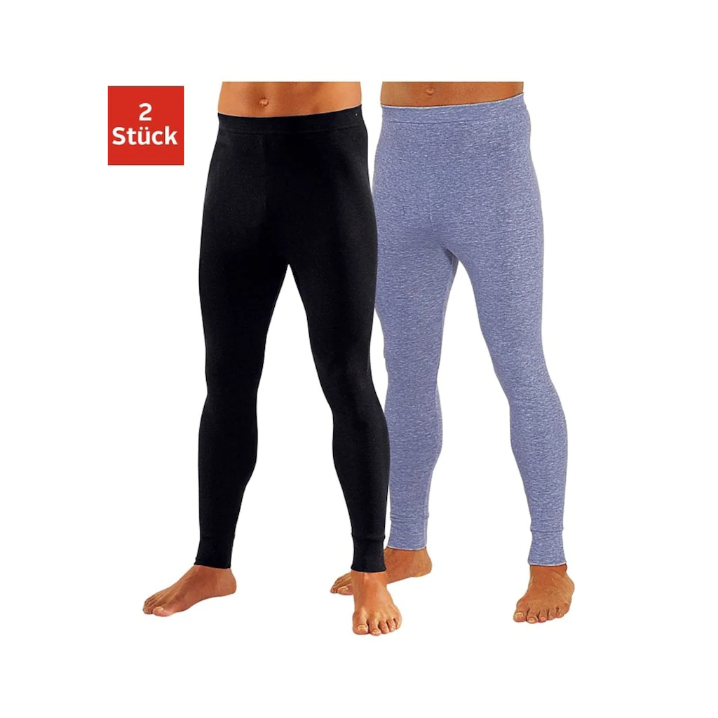 Clipper Lange Unterhose (Packung 2 St.) aus weichem Single Jersey ▷ für