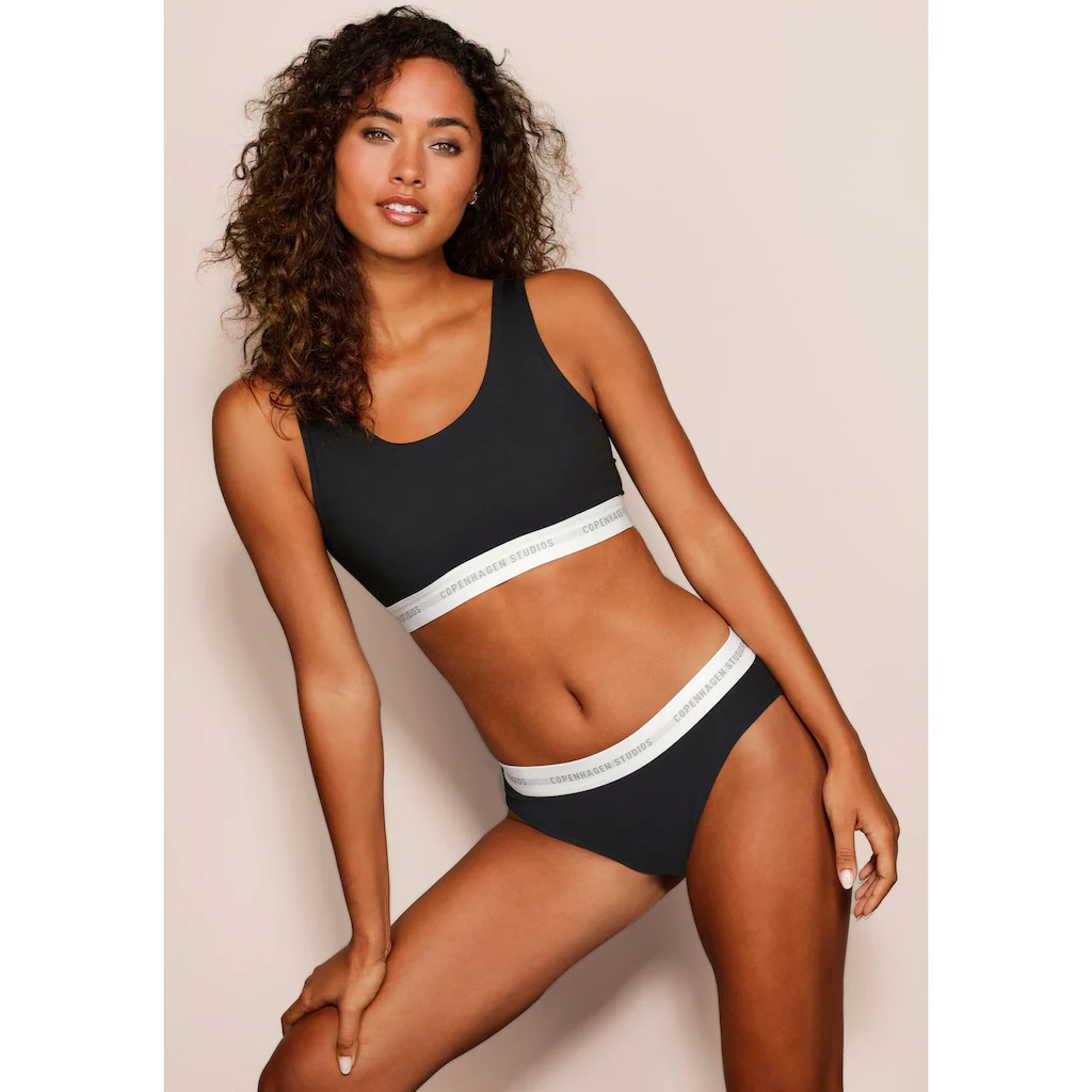 Copenhagen Studios Bustier Mit Weichem Logobund Und Aus Elastischer Baumwoll-Modal-Qualität Kaufen