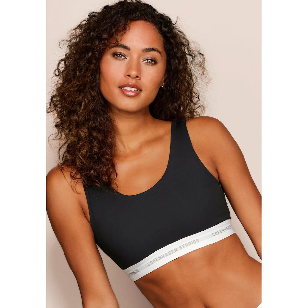 Copenhagen Studios Bustier mit weichem Logobund und aus elastischer Baumwoll-Modal-Qualität kaufen