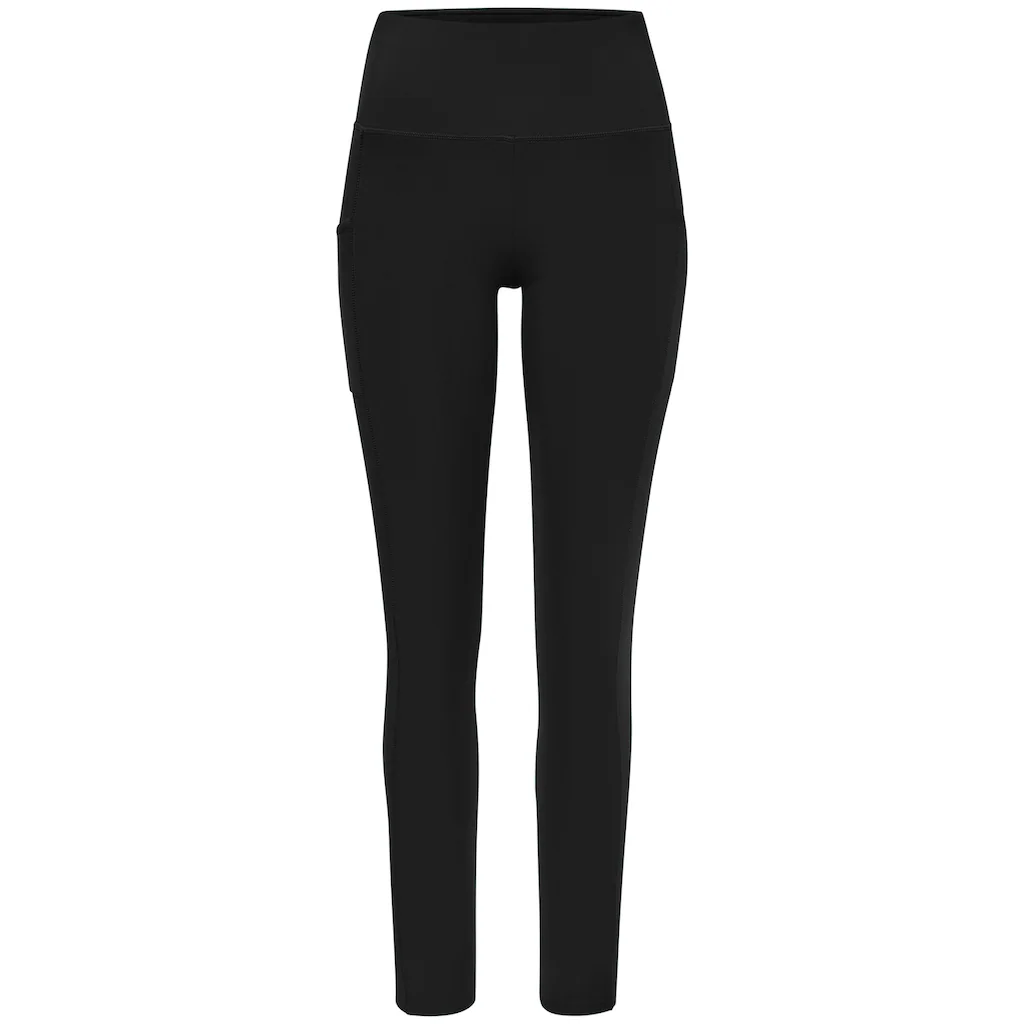 Copenhagen Studios Funktionsleggings Mit Mesh-Einsatz Und Handytasche Am Bein