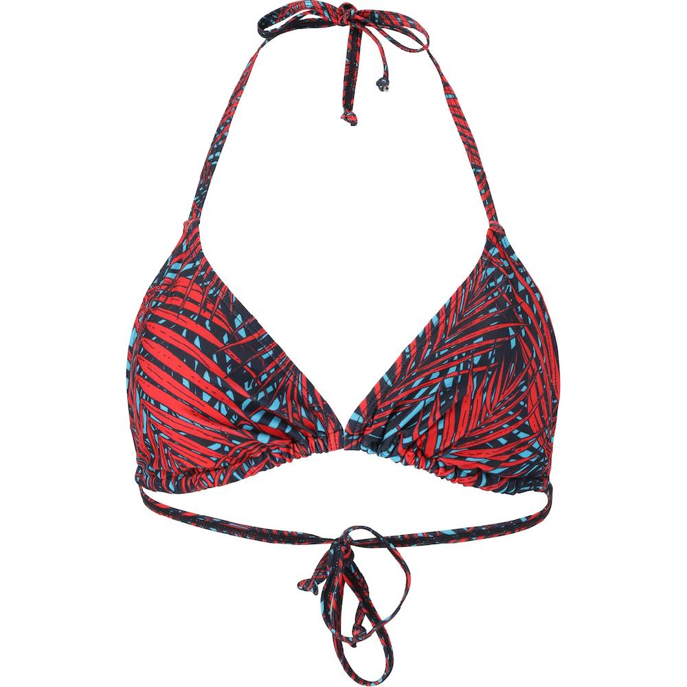 CRUZ Triangel-Bikini-Top »Monique« Mit Tropischem Print Bestellen