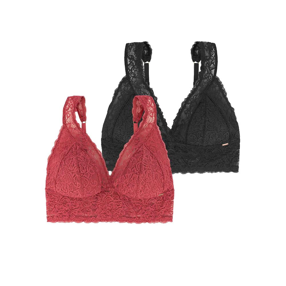 Dorina Bralette »Lana« XS-4XL Ohne Bügel Mit Floraler Spitze Online Kaufen