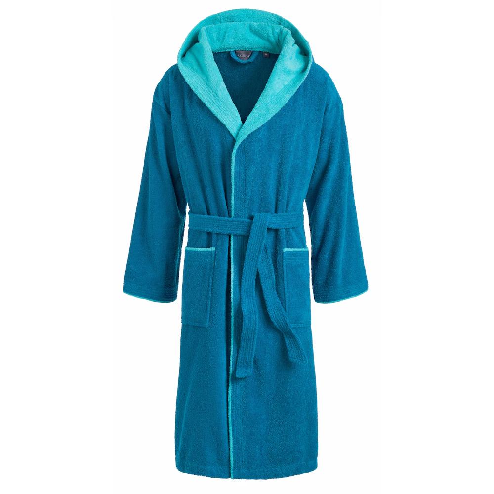 Egeria Unisex-Bademantel »Cairo Ideal Für Sauna & Spa Hotelbademantel Morgenmantel« (1 St.) Mit Kapuze Doubleface Optik
