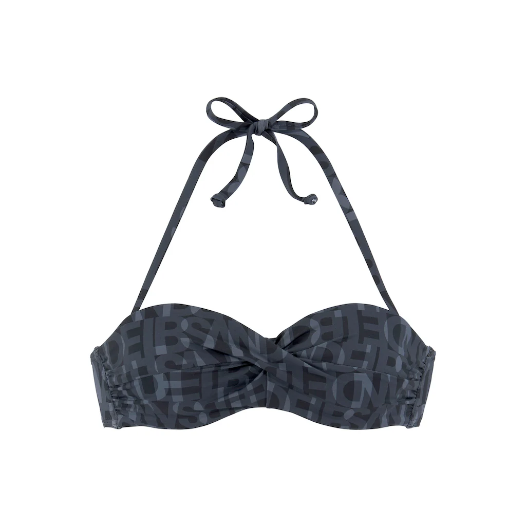 Elbsand Bügel-Bandeau-Bikini-Top »Letra« Mit Tollem Wording Bestellen