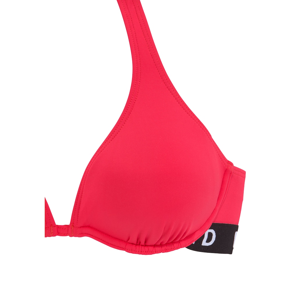 Elbsand Bügel-Bikini Mit Kontrastfarbenen Markenschriftzügen Online Kaufen