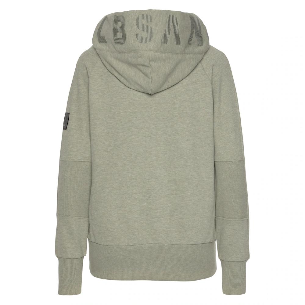 Elbsand Kapuzensweatjacke »Kelina« Mit Logostickerei Auf Der Kapuze Bequeme Freizeitjacke Mit Taschen