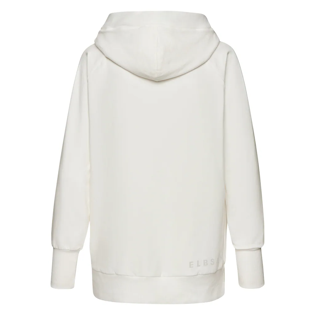 Elbsand Kapuzensweatshirt »Svana« Mit Logoprint Bequemer Hoodie Seitliche Schlitze